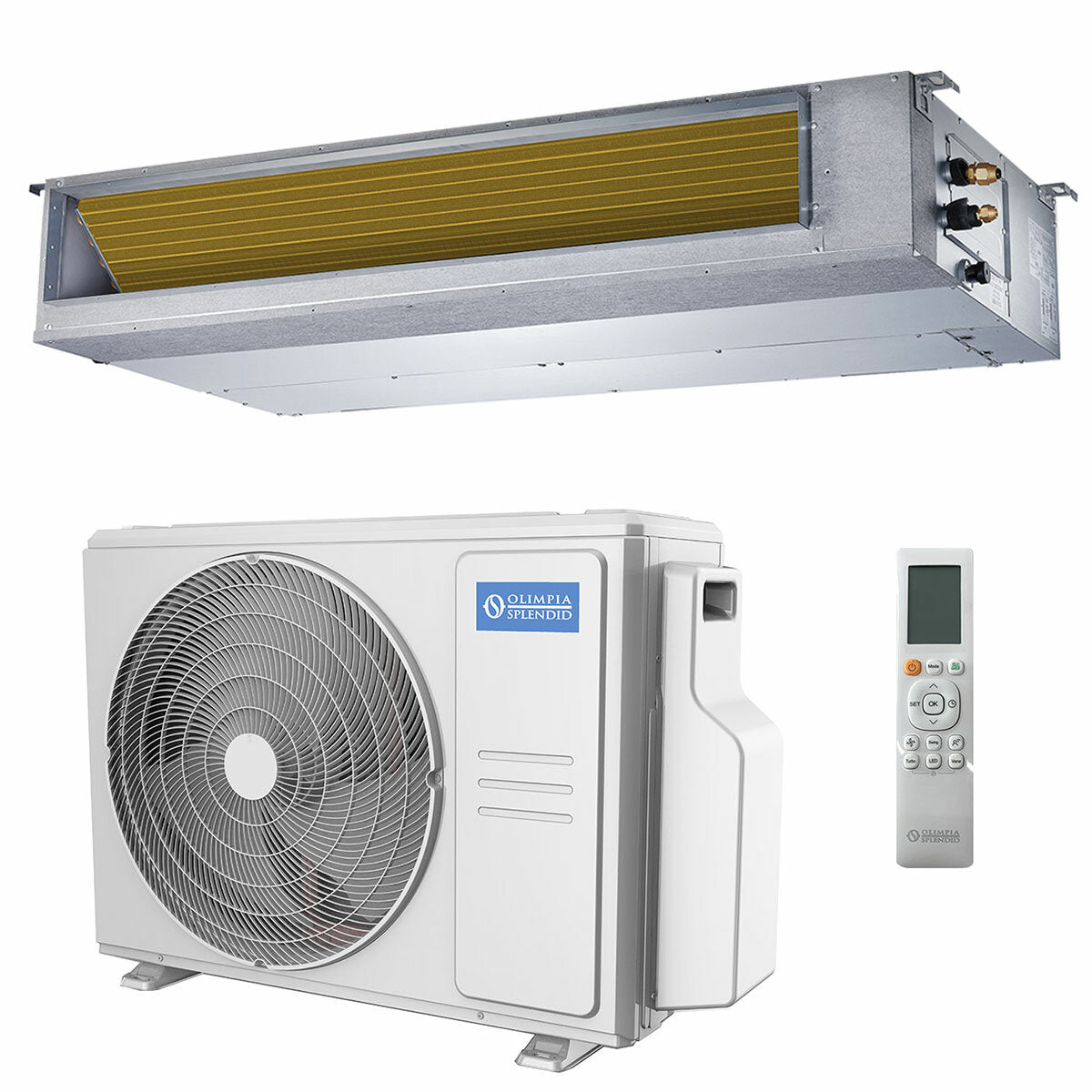 Olimpia Splendid Nexya S6 E Kanal-Klimaanlage 36.000 BTU R32 Inverter A++/A+