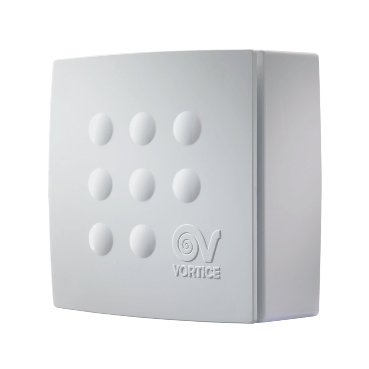 Extracteur centrifuge de gaine Vortice VORT QUADRO Micro 80 T avec Timer Ø 80 mm