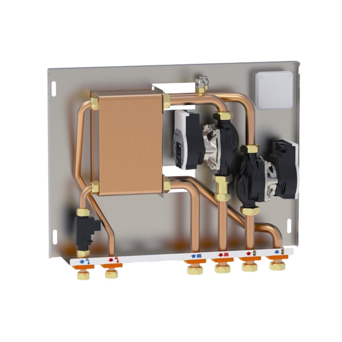 Module d'interface chaudière/thermoproduit Maxiflame MX135/2 avec production d'eau chaude sanitaire