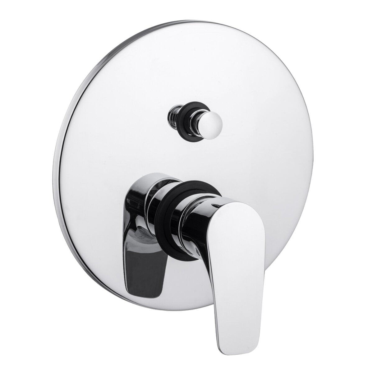 Paffoni LIME LM015 built-in shower mixer – 2 outlets with push-button diverter