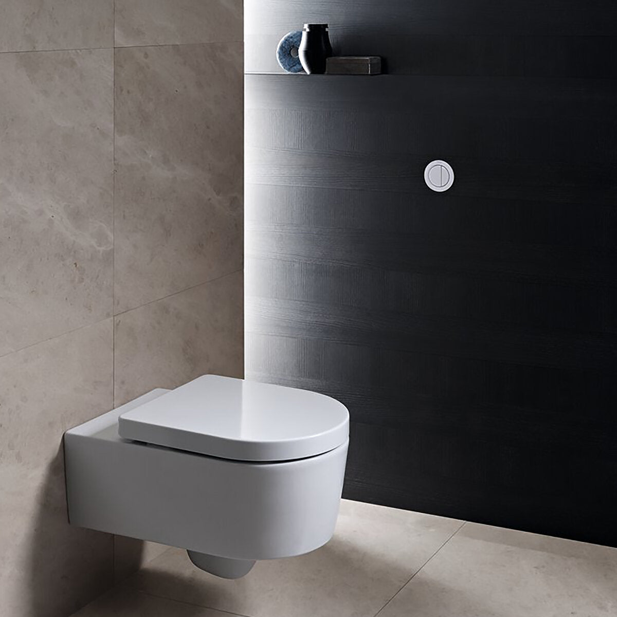 Geberit type 01 pneumatic built-in push button for two-quantity rinsing