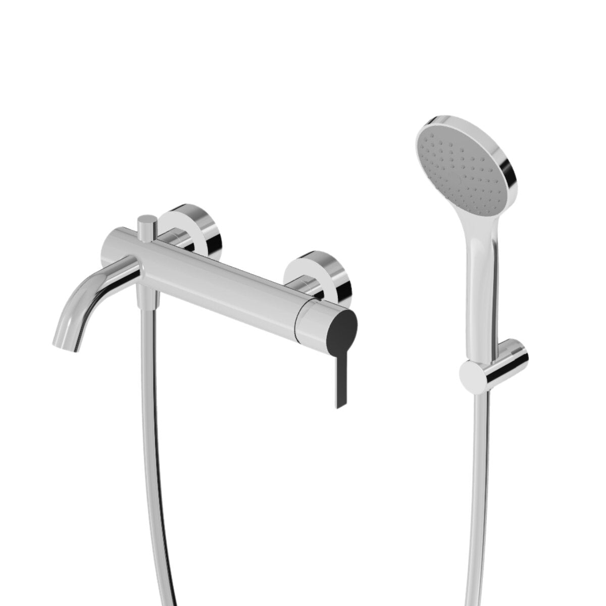 Mitigeur bain-douche Zucchetti GILL ZGL139 – Finition chromée