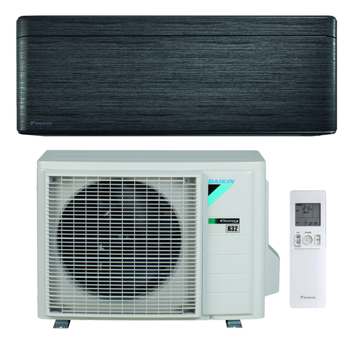 Daikin Stylish New Real Blackwood 9000 BTU R32 Inverter A +++ wifi air conditioner