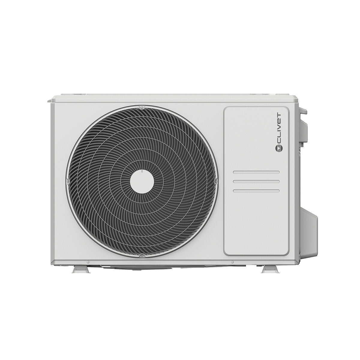 Clivet Cristallo 2 dual split air conditioner 9000+9000 BTU inverter A+ wifi external unit 4.1 kW