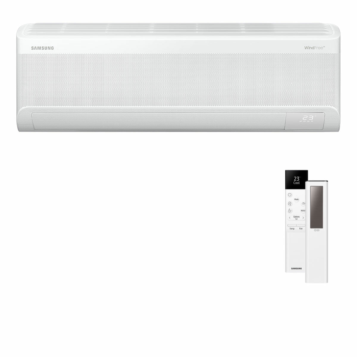 Samsung Windfree Avant S2 Trial-Split-Klimaanlage 9000+12000+12000 BTU Wechselrichter A++ WLAN-Außeneinheit 6,8 kW 