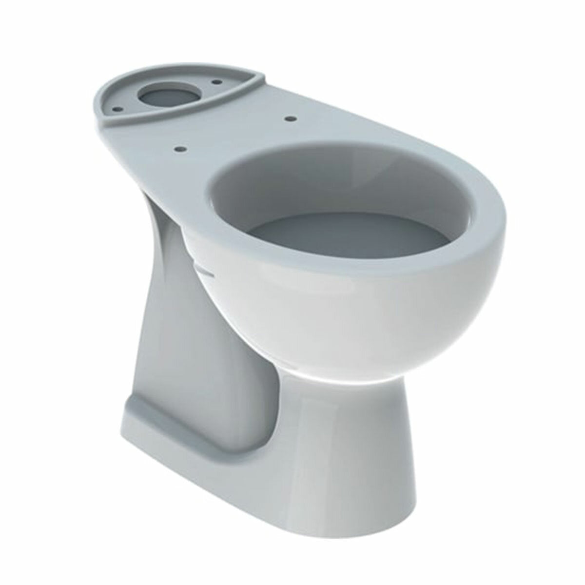 Geberit Colibrì floor standing WC for monobloc external cistern with floor drain