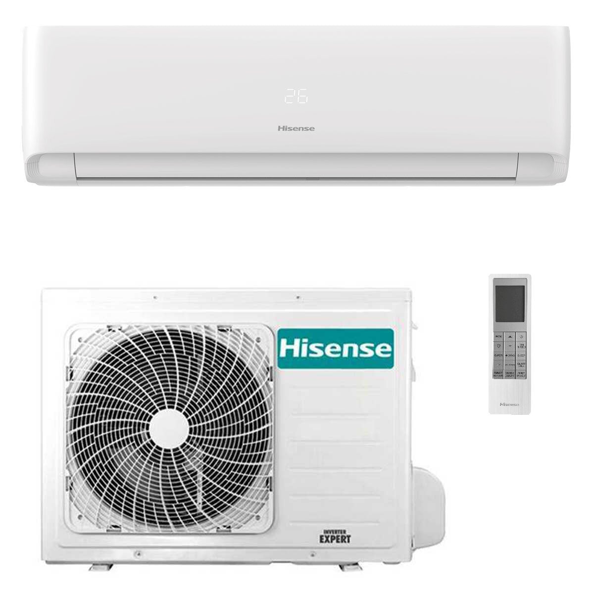 Climatiseur Hisense Ecosense 24 000 BTU R32 Inverter WiFi A++