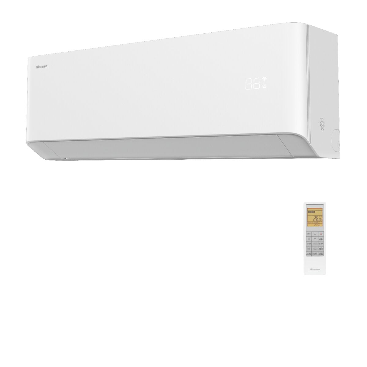 Climatiseur Hisense Uni HB Quad Split 9000+9000+12000+18000 BTU Inverter A++ Wi-Fi Unité extérieure 10 kW 