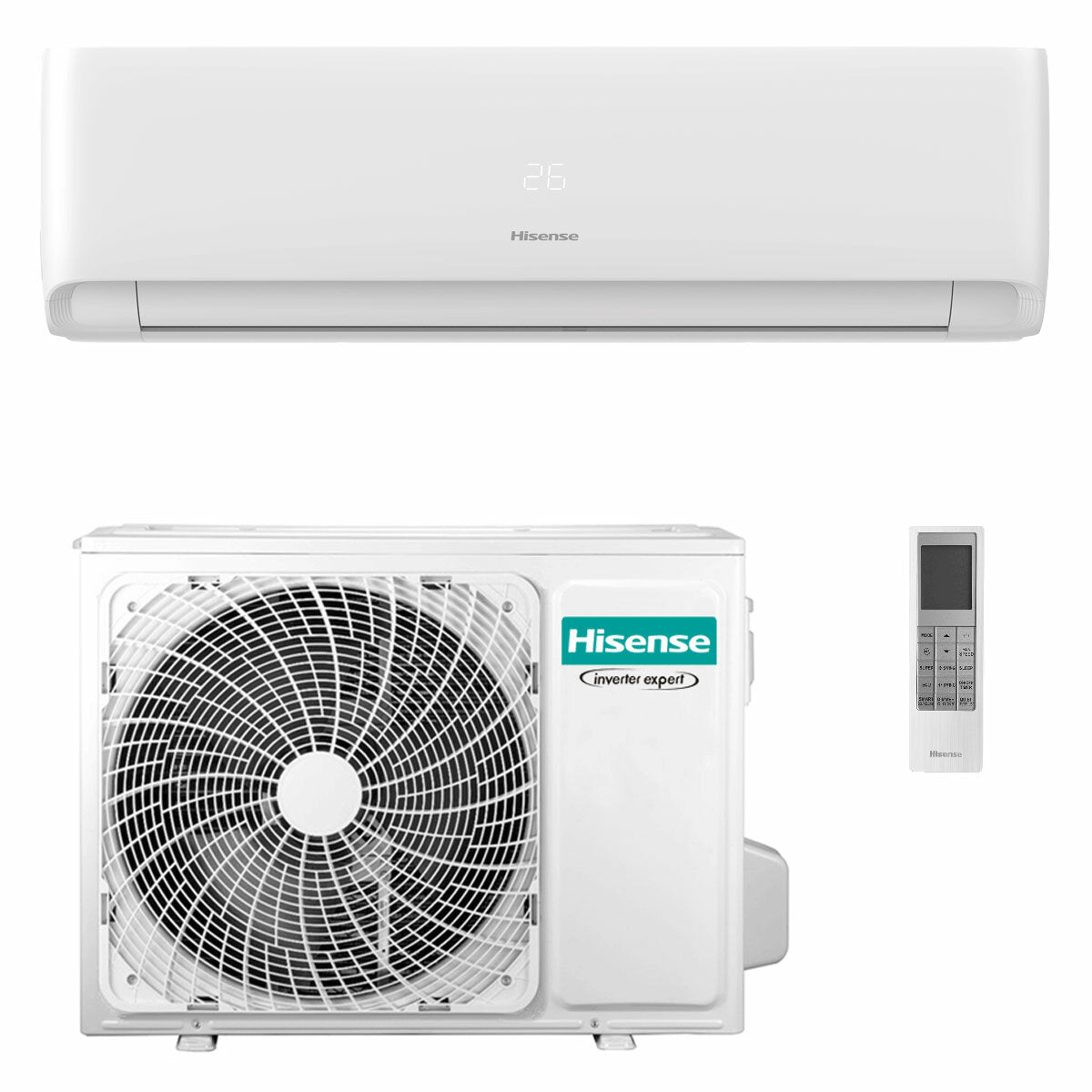 Climatiseur Hisense Ecosense 18000 BTU R32 Onduleur A++ WiFi