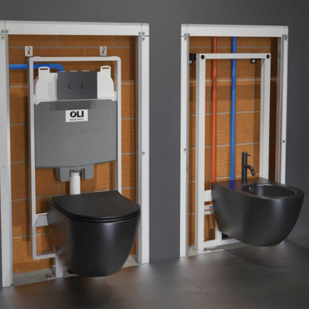 OLI OLI74 PLUS S80 SANITARBLOCK built-in flush cistern for wall-hung sanitary ware