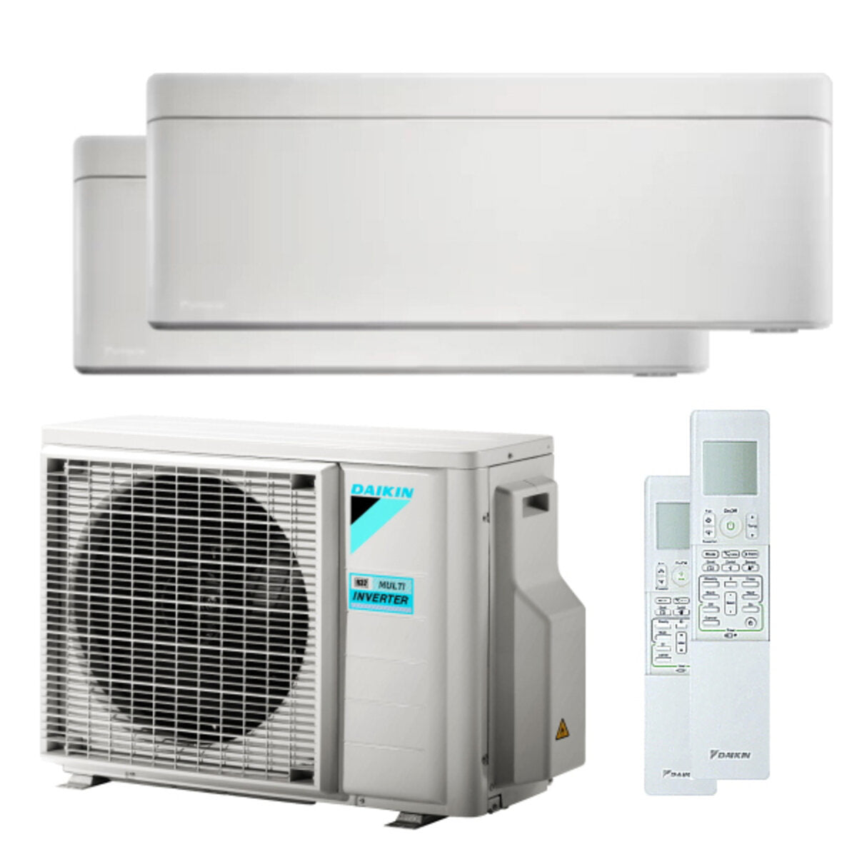 Daikin Stylish Dual Split 5000 + 18000 BTU Klimaanlage A +++ WLAN Außengerät 5,0 kW