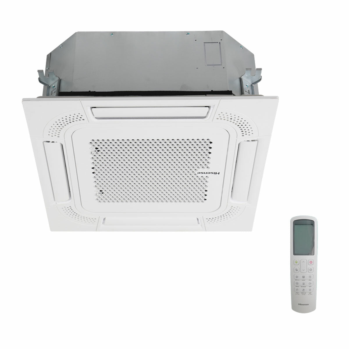 Hisense-Klimaanlage Cassette ACT Quadri Split 9000+9000+9000+18000 BTU Inverter A++ Außengerät 10 kW