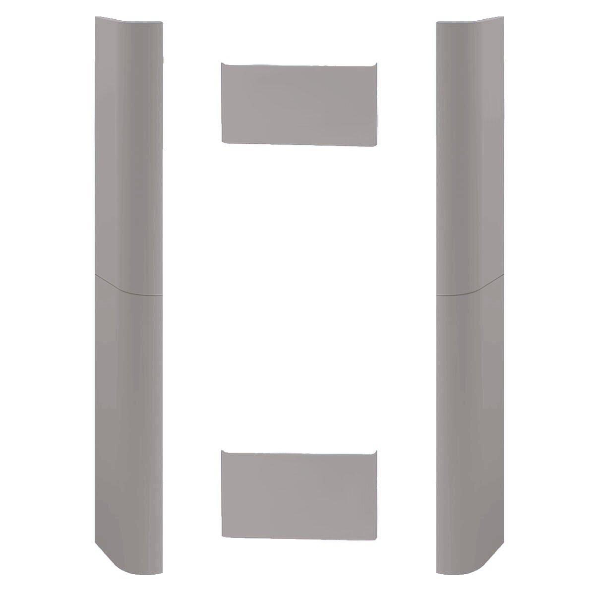 Edilkamin Tera H 30 Evo 30 kW Hydro WiFi pellet stove, light grey matt