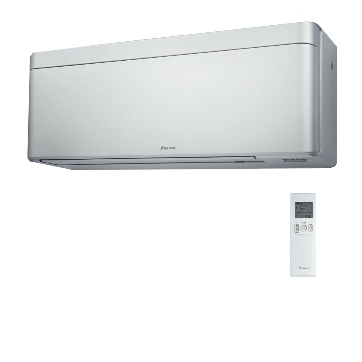 Daikin Stylish Silver Penta-Split-Klimaanlage 7000+7000+7000+7000+7000 BTU Inverter A++ WLAN-Außeneinheit 7,8 kW 