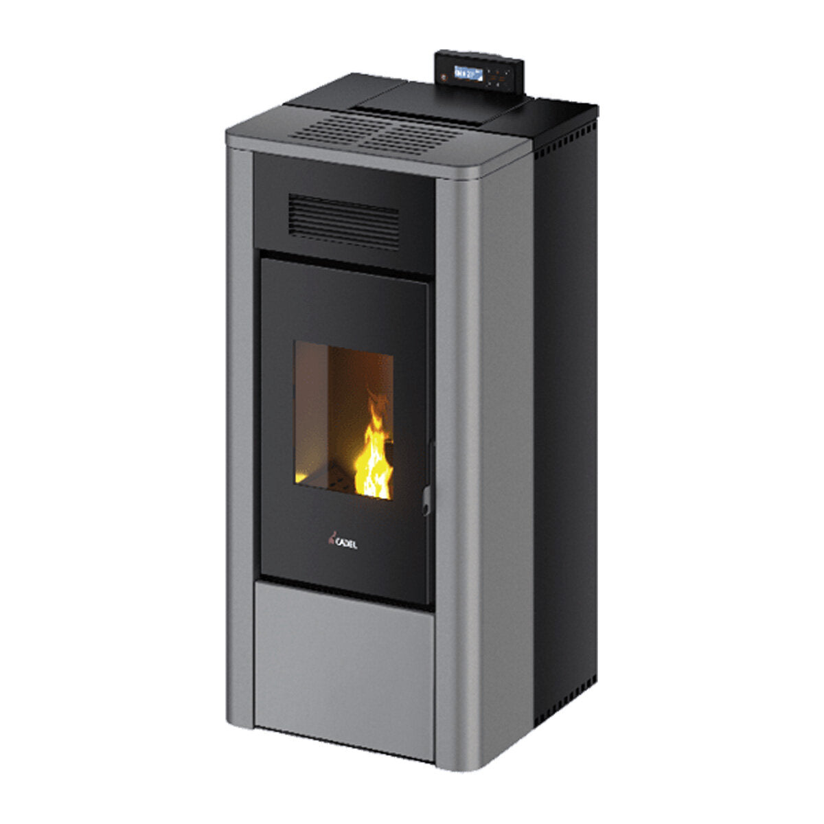 Cadel River Idro 23 Water Pellet Stove 22.4 kW WiFi Titanium
