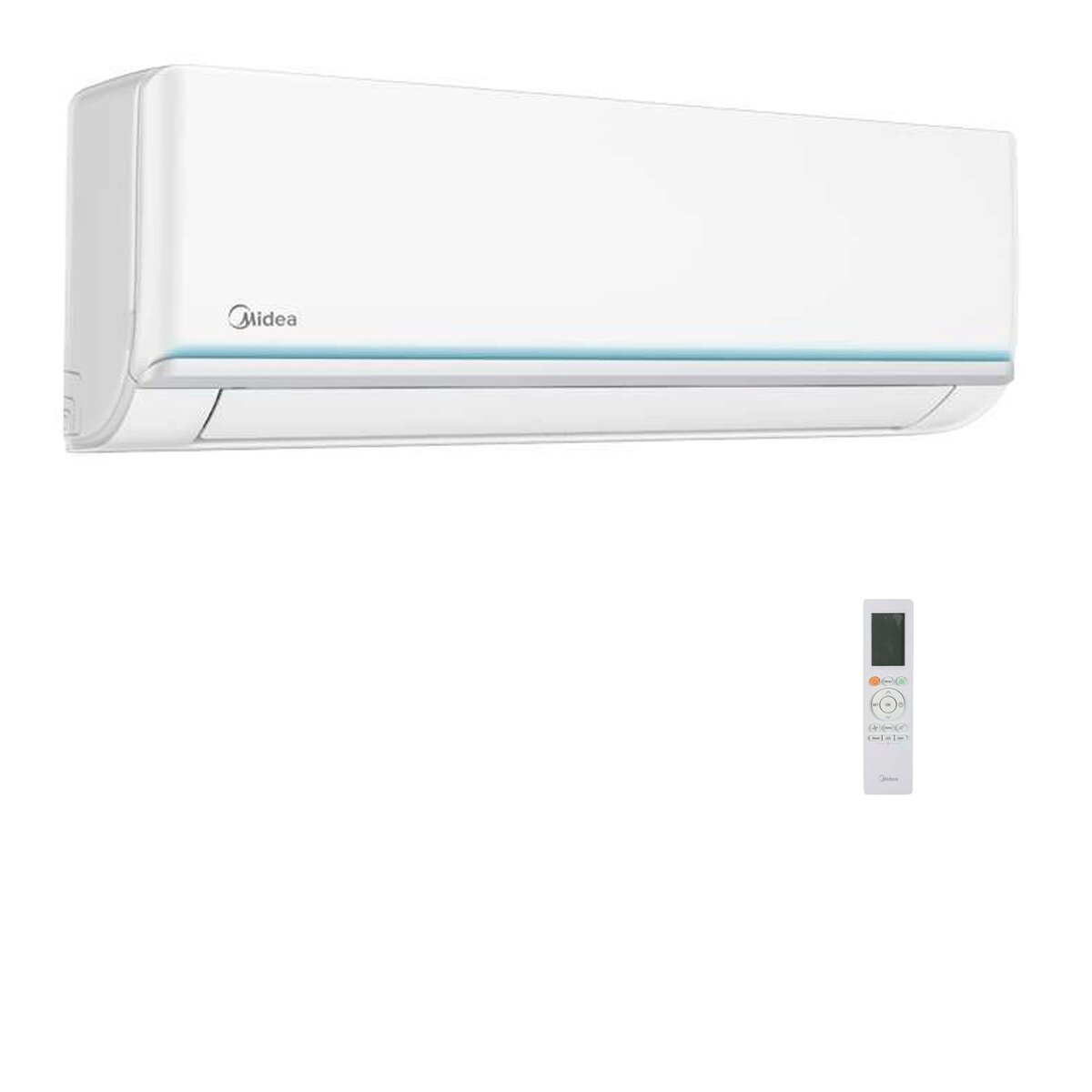 Climatiseur Midea Evolution dual split 9000+12000 BTU inverseur A++ unité extérieure 4,1 kW 