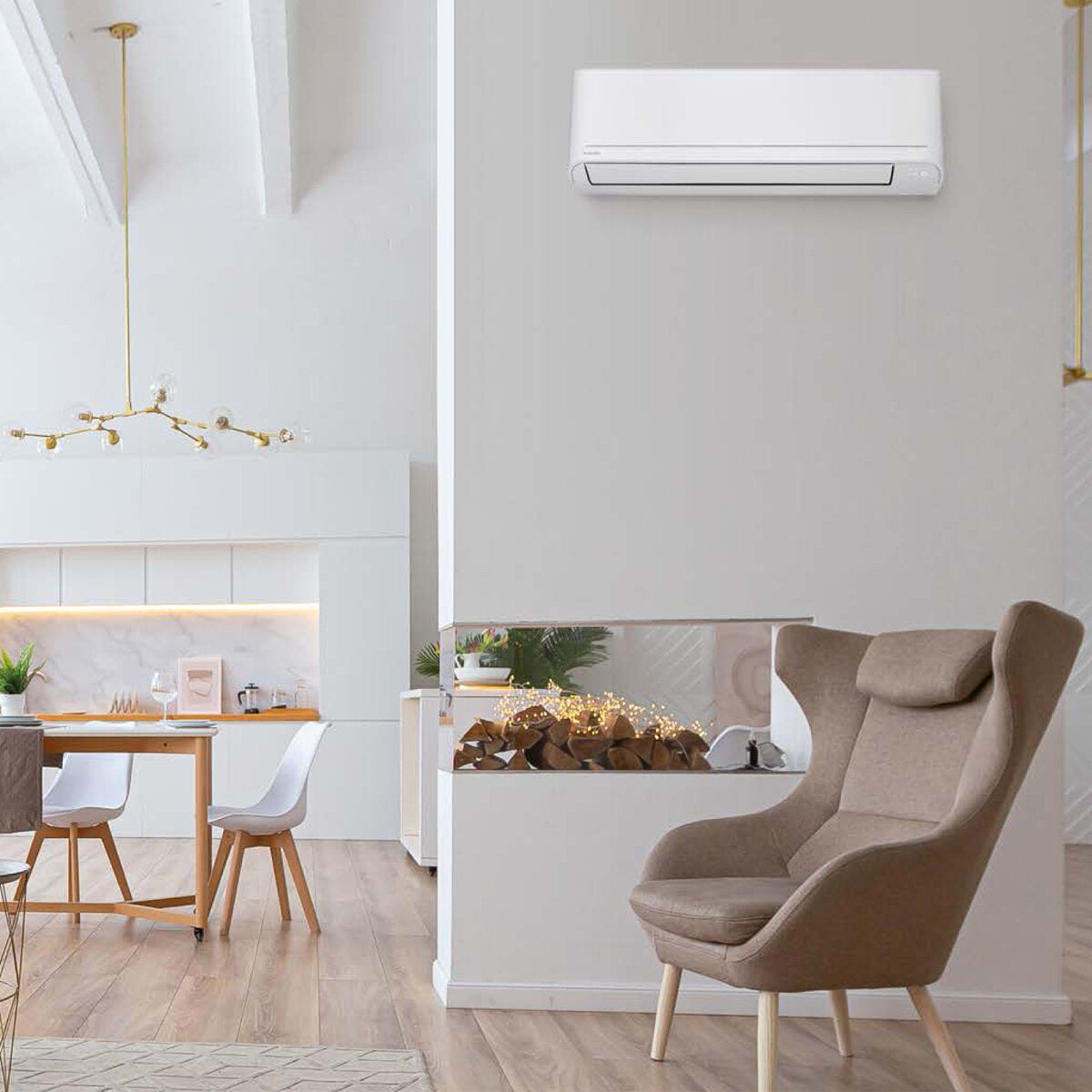 Toshiba Seiya Classic 2025 dual split 5000+12000 BTU inverter A++ air conditioner external unit 4 kW