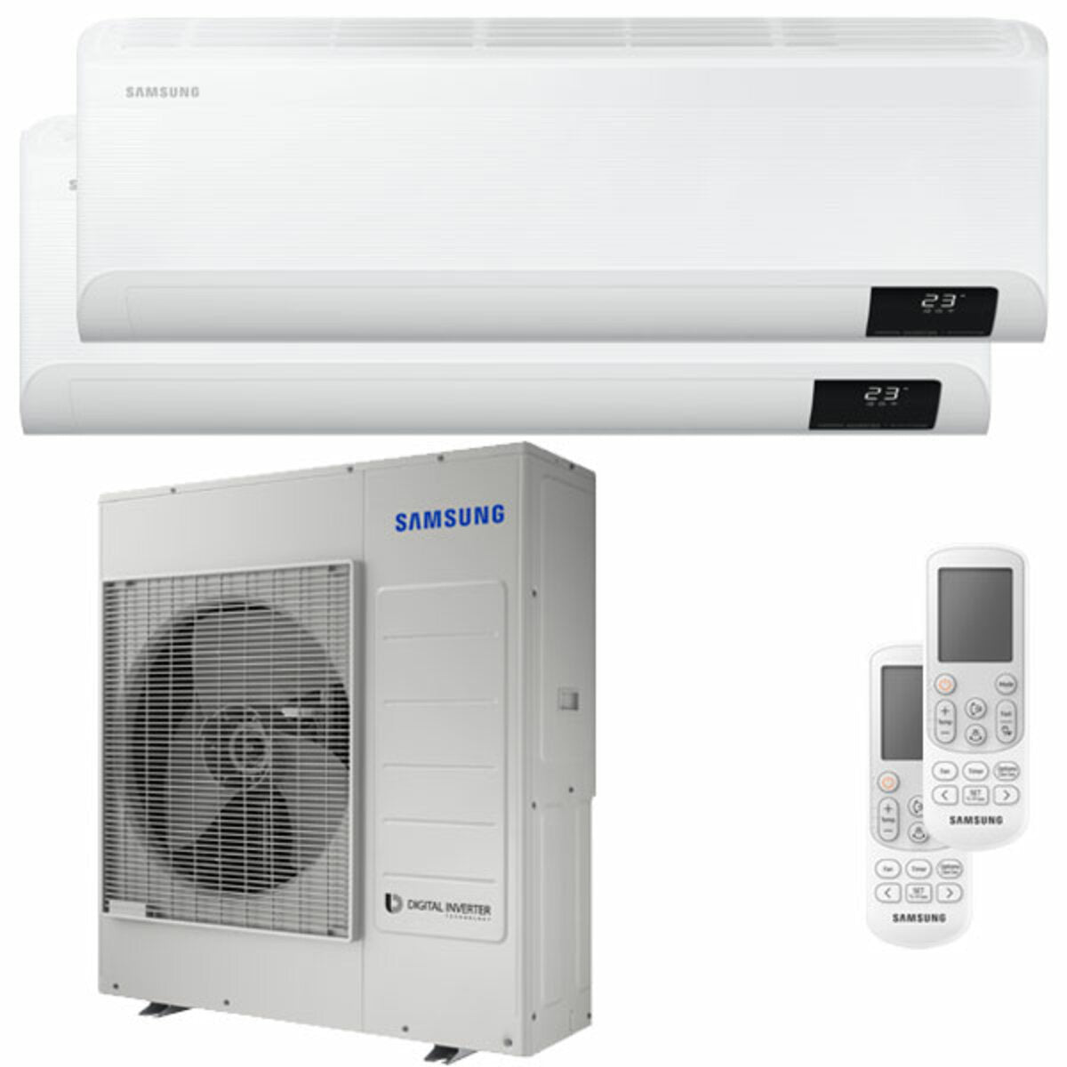 Samsung Cebu Wi-Fi dual split air conditioner 18000 + 24000 BTU inverter A ++ wifi outdoor unit 10.0 kW