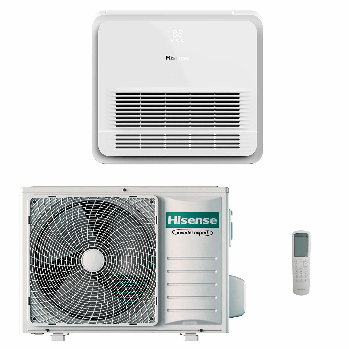 Hisense Console Climatiseur AKT 9000 BTU R32 Turbo Inverter A++