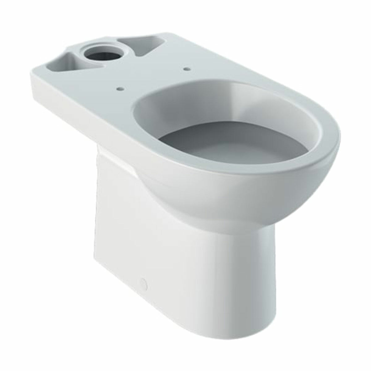 WC au sol Geberit Selnova pour réservoir extérieur monobloc avec évacuation murale