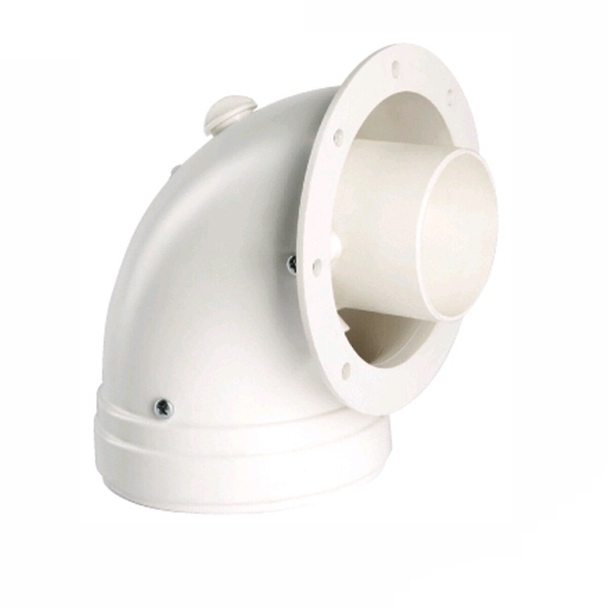 90° coaxial starting bend with 45° pitch ø 100/60 mm for Ferroli condensing boilers