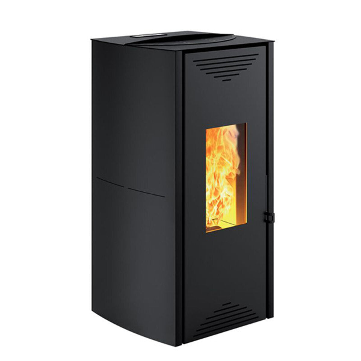 Poêle à granulés hydro Caminetti Montegrappa Tuga 16,8 kW avec eau noire