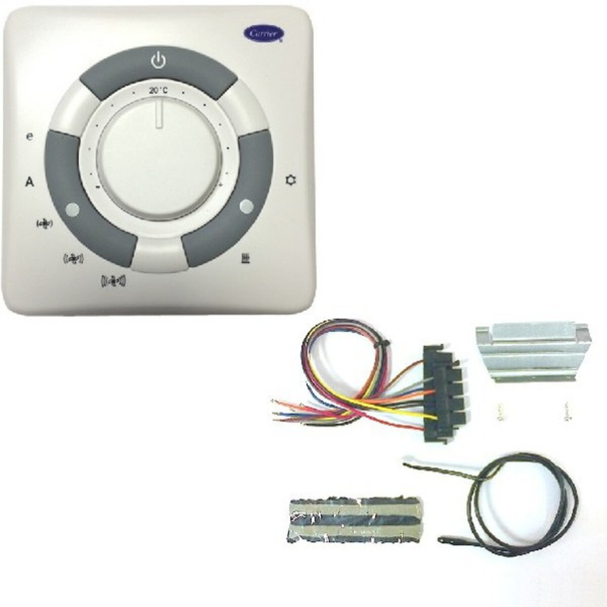 Régulation type a + kit d'installation pour ventilo-convecteur Carrier