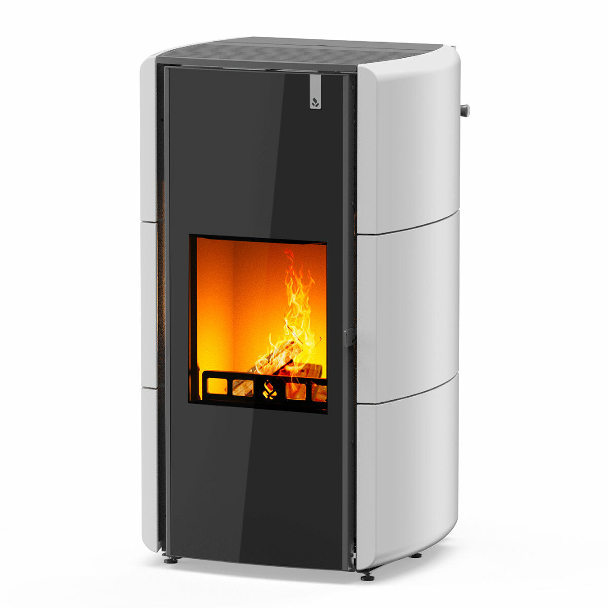 Girolami Edge 18 kW Hydro Multi-Fuel Stove with DHW Kit - White
