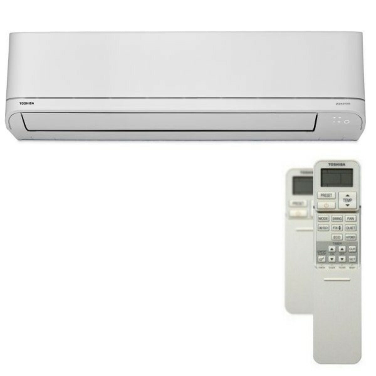 Climatiseur Toshiba Shorai R32 double split 5000+5000 BTU inverter A externe 3,3 kW