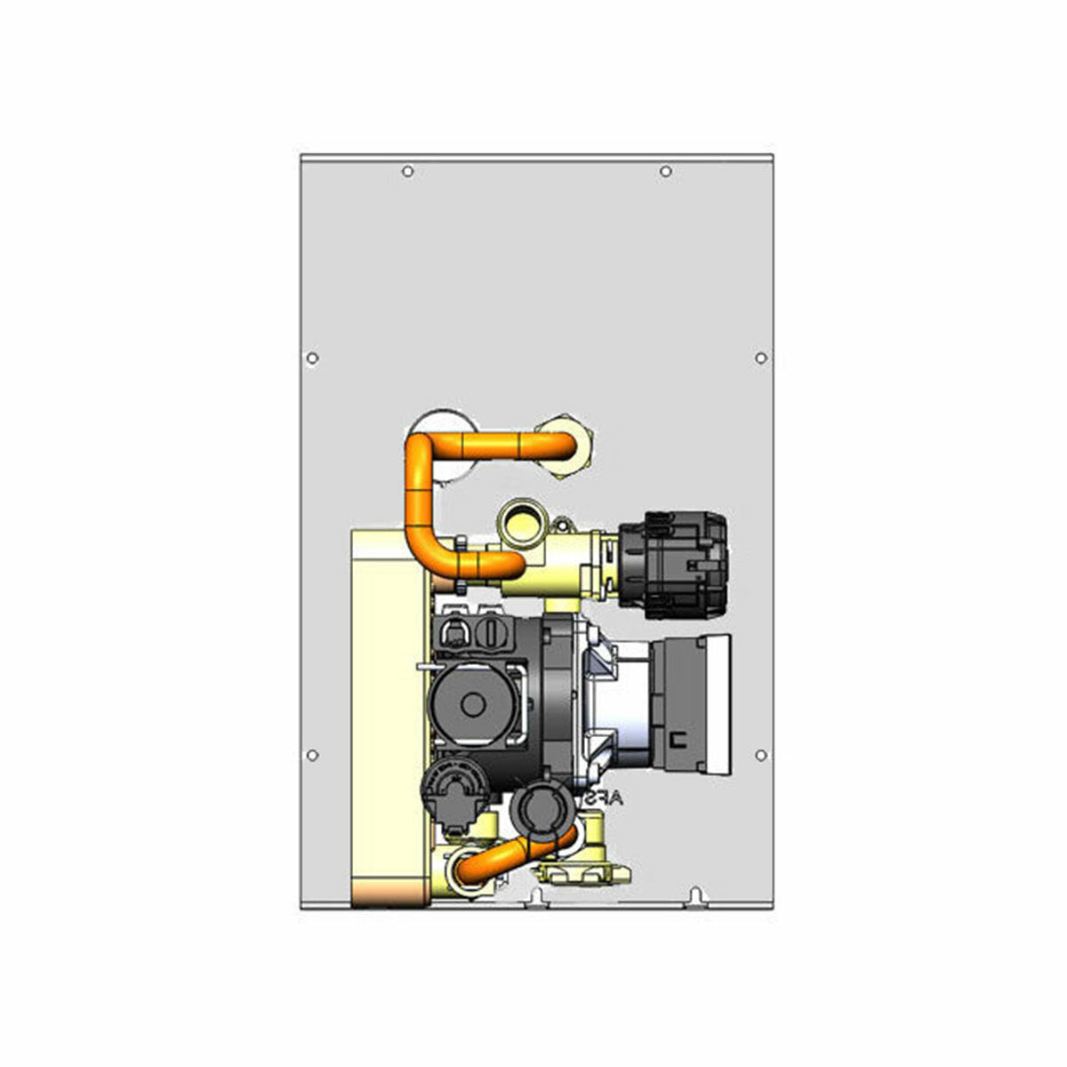 Kit chauffage + ECS RW-FX pour poêles à pellets Idro Edilkamin