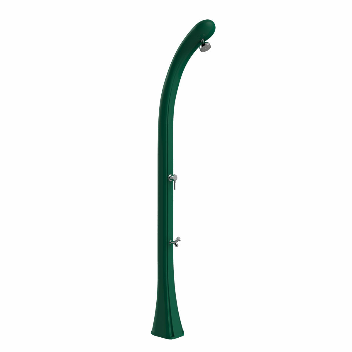 Douche solaire de jardin Arkema Happy ONE avec lave-pieds 24 litres vert foncé