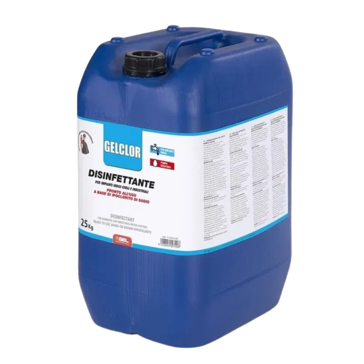 Gelcor GEL, désinfectant pour systèmes d'eau