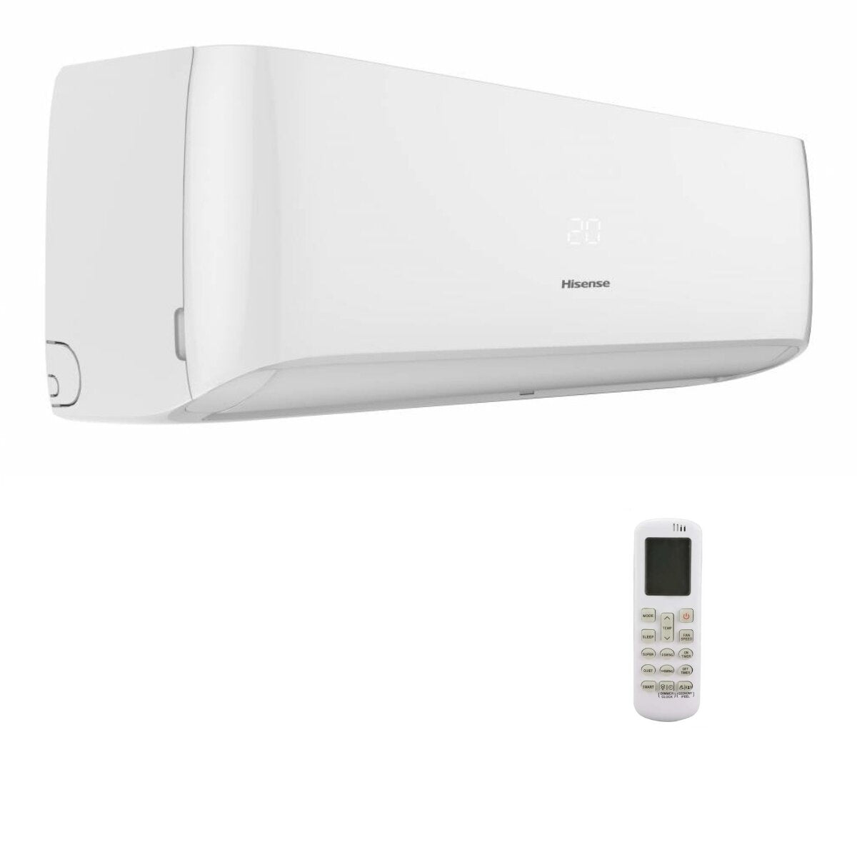 Hisense New Easy Smart 9000 BTU R32 Inverter Wi-Fi A++ Air Conditioner