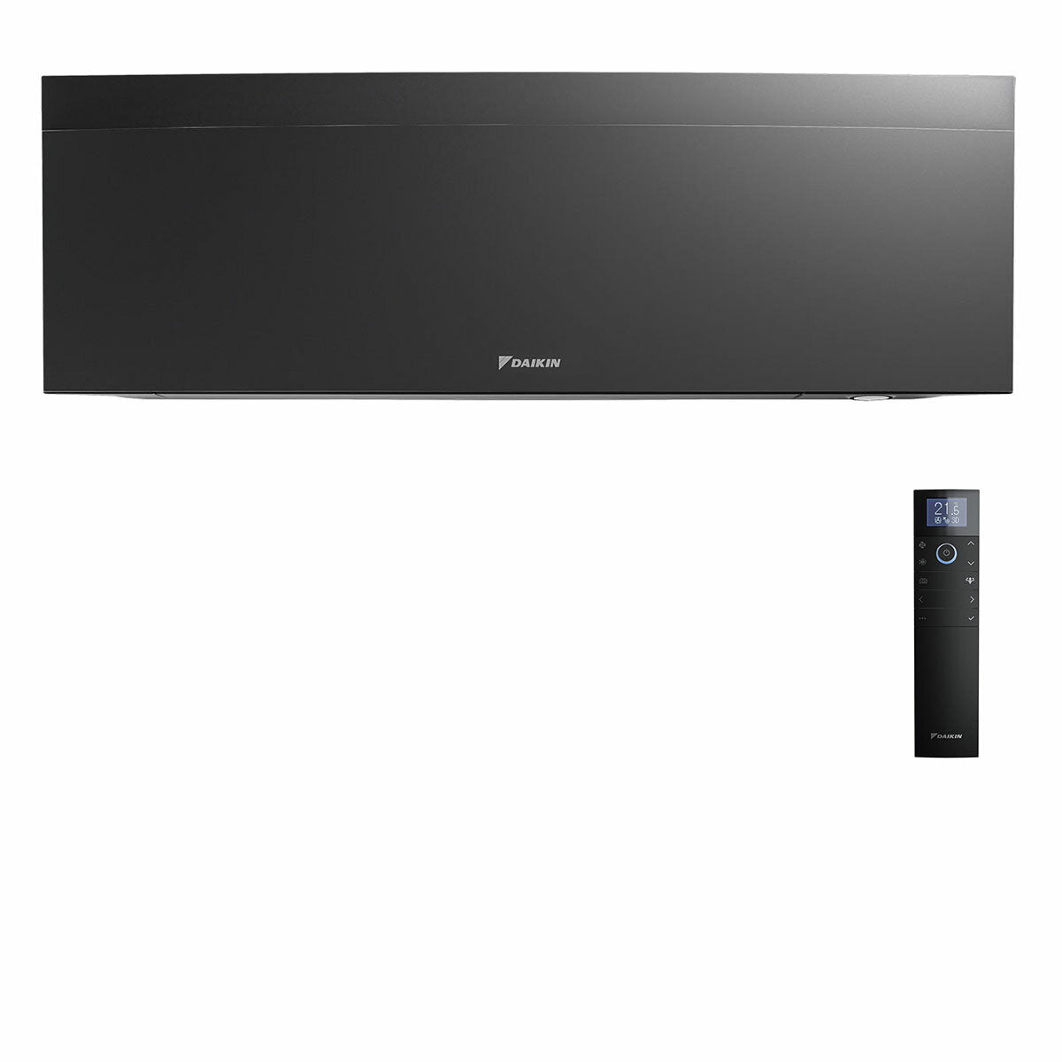 Daikin Emura 3 Dual-Split-Klimagerät 7000+9000 BTU Inverter A++ WLAN-Außengerät 4 kW Schwarz