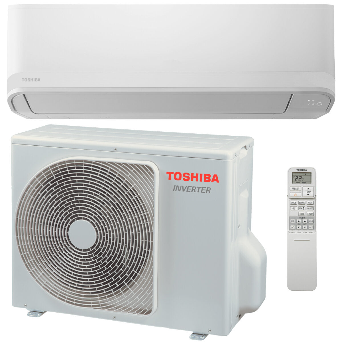 Climatiseur Toshiba Seiya Smart WiFi 24000 BTU R32 onduleur A++