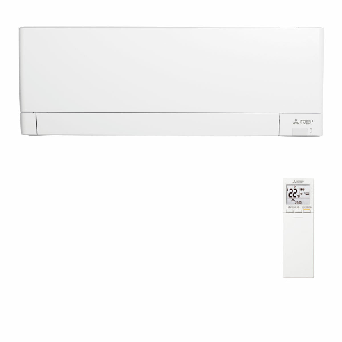 Climatiseur Mitsubishi Electric série AY double split 12000+12000 BTU onduleur A++ wifi unité extérieure 5,4 kW