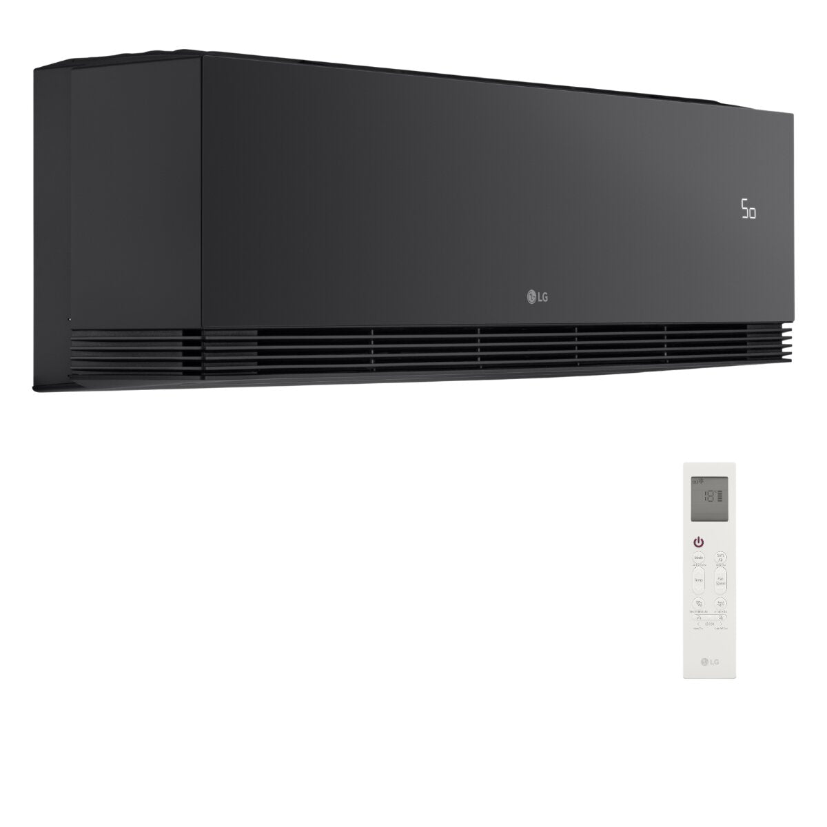 Climatiseur split LG ARTCOOL Black AI (version d'essai) 9000+9000+9000 BTU Inverter A+++ avec Wi-Fi et unité extérieure de 5,3 kW 