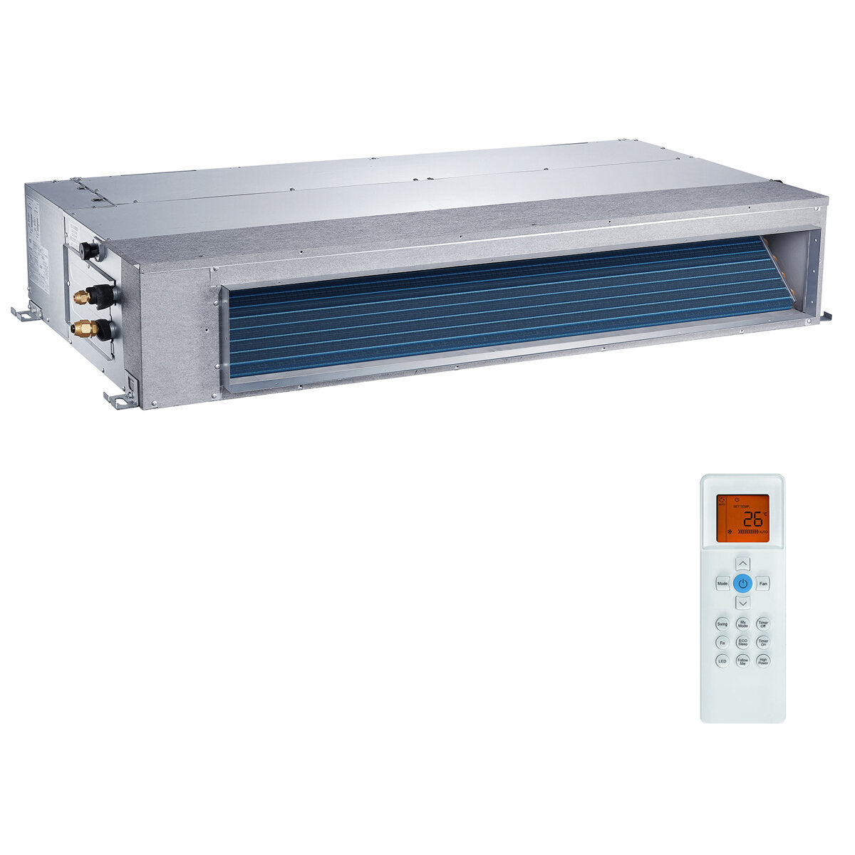 Unité interne de climatiseur inverseur Ductable 42QSS 12000 BTU R32 Carrier