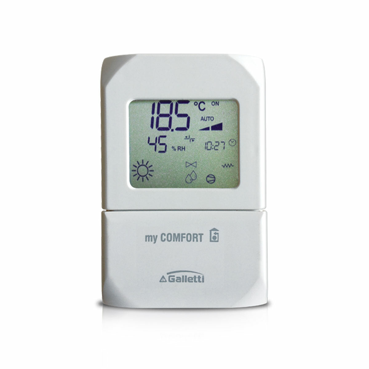 Elektronische Steuerung Galletti Mycomfort Mikroprozessorsockel mit LCD-Display