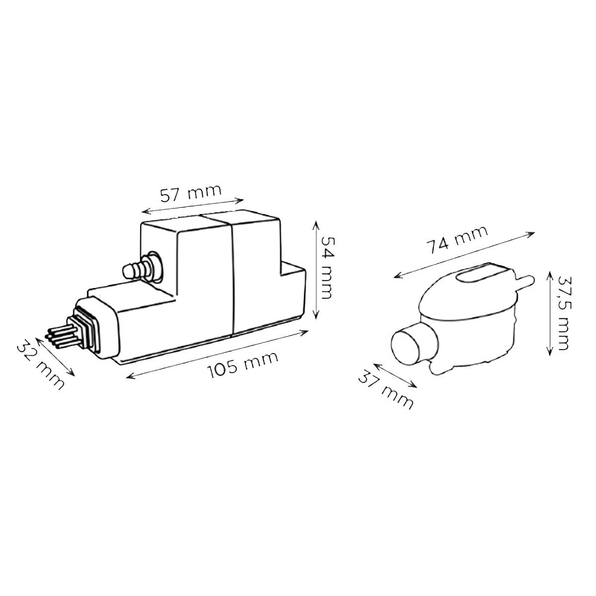 Mini pompe à condensats SFA Sanicondens Clim mini S