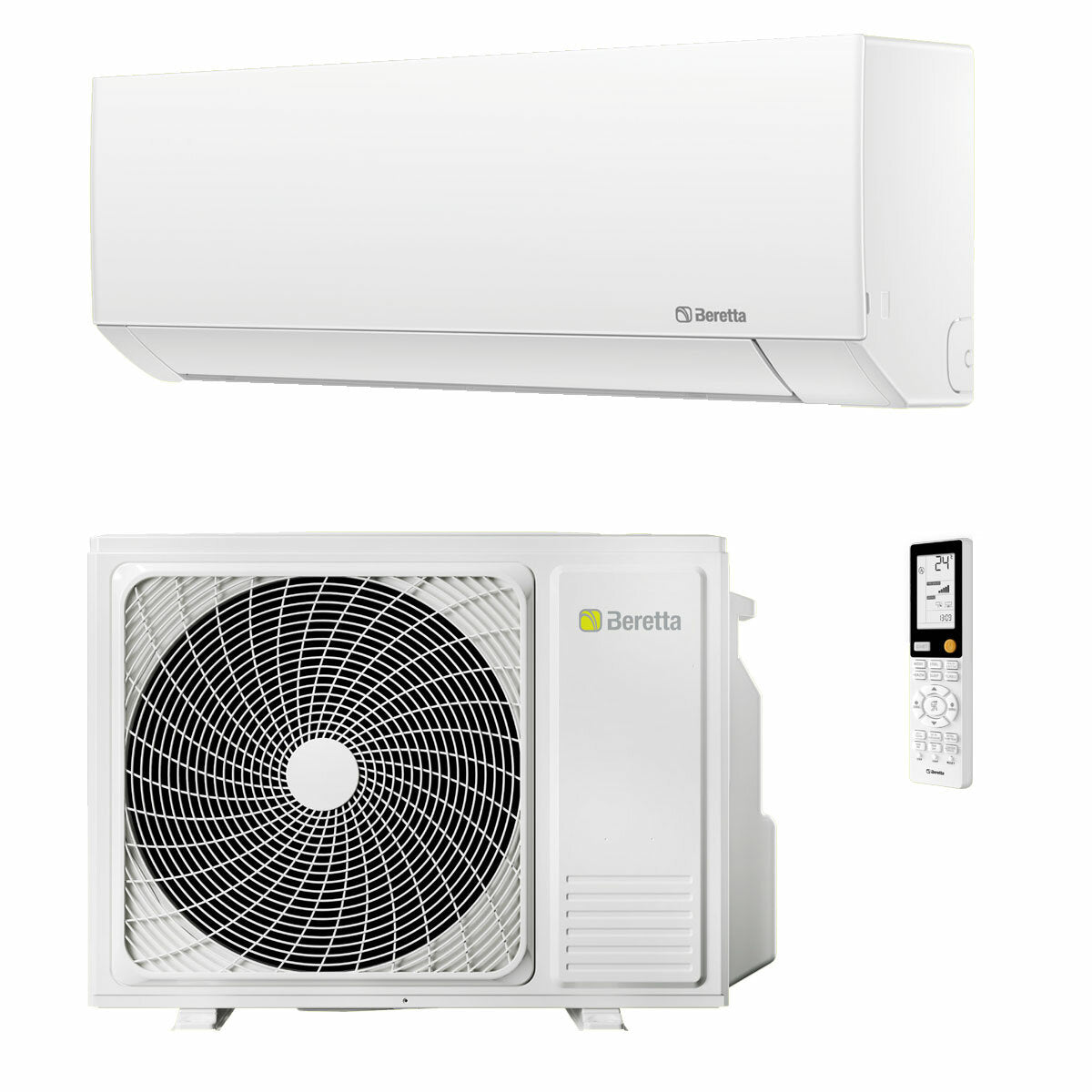 Beretta BREVA E 12000 BTU R32 Inverter-Klimaanlage A++/A+