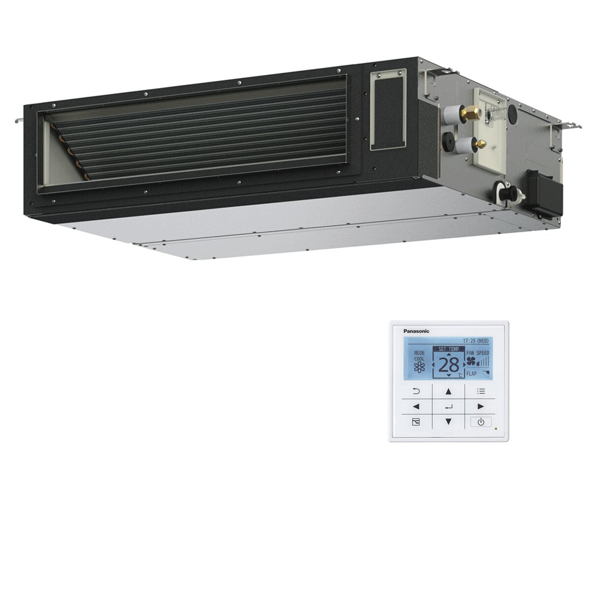 Panasonic PACi NX Standard Ducted Air Conditioner 34000 BTU R32 Inverter A++/A