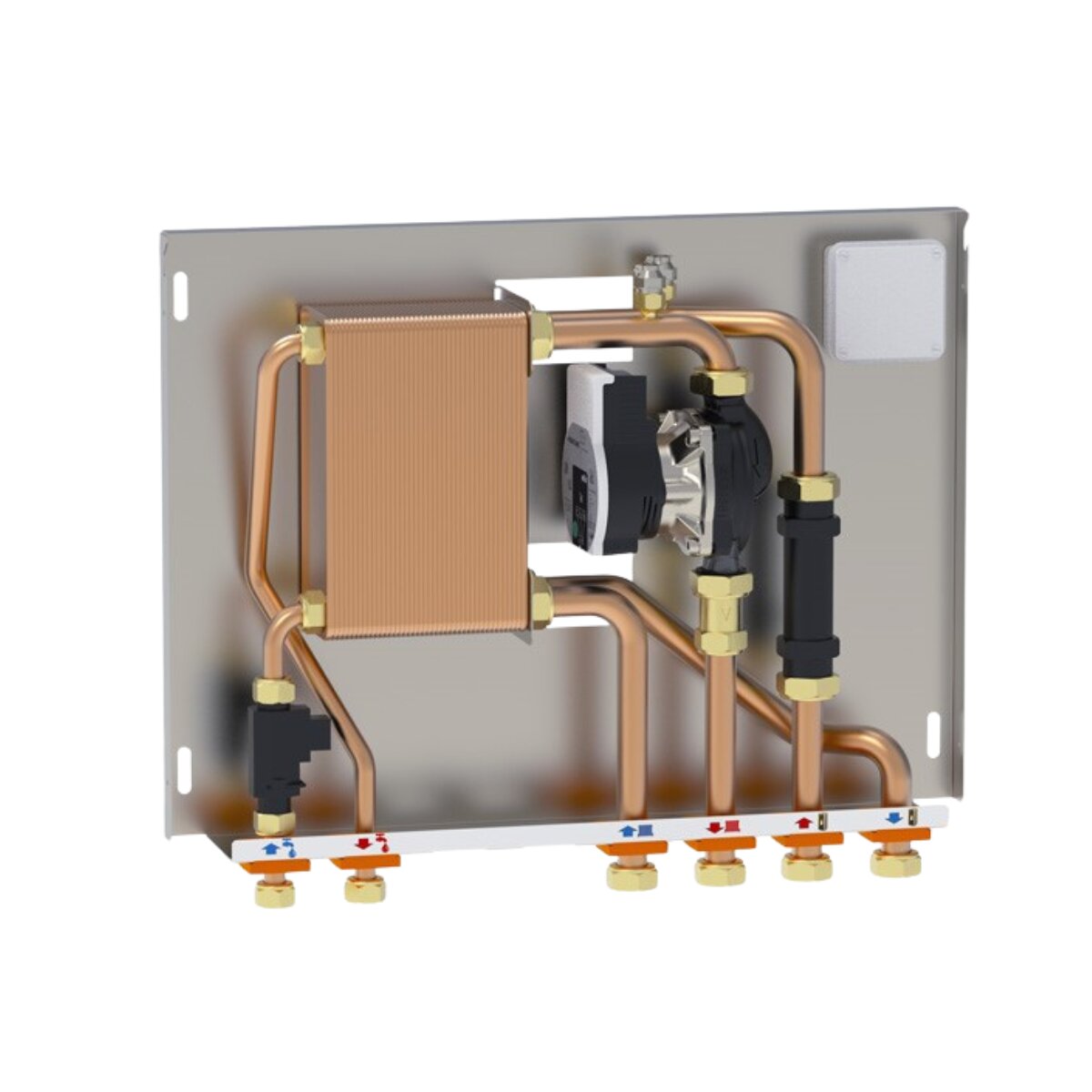 Maxiflame MX135/2 Mini-Kessel-/Thermoprodukt-Schnittstellenmodul mit Warmwasserbereitung