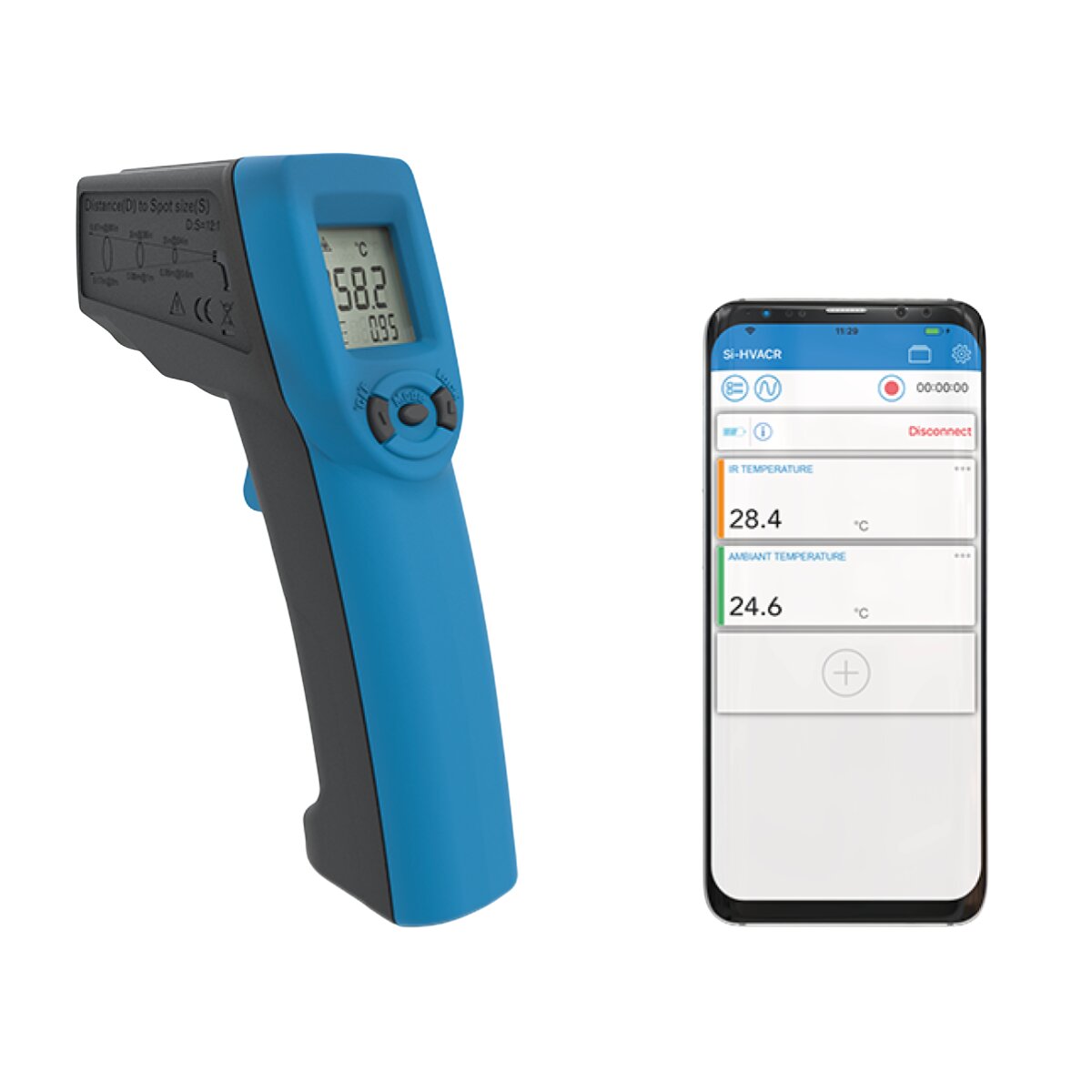 Thermomètre infrarouge Sauermann Si-TI3