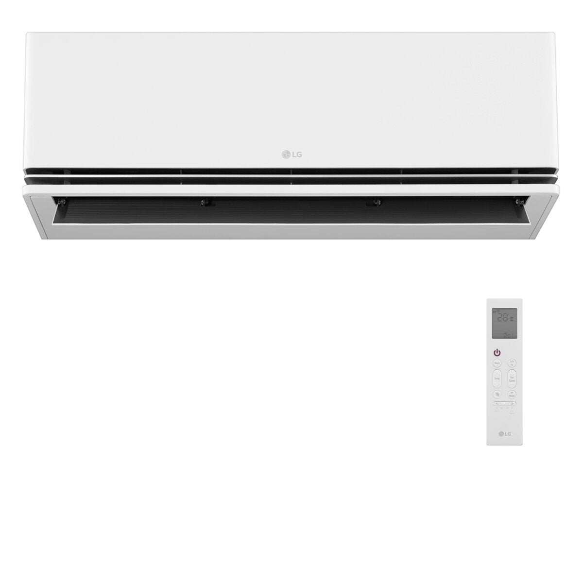 Climatiseur externe LG DUALCOOL Deluxe AI dual split 12000+12000 BTU inverter A+++ wifi 4,7 kW 