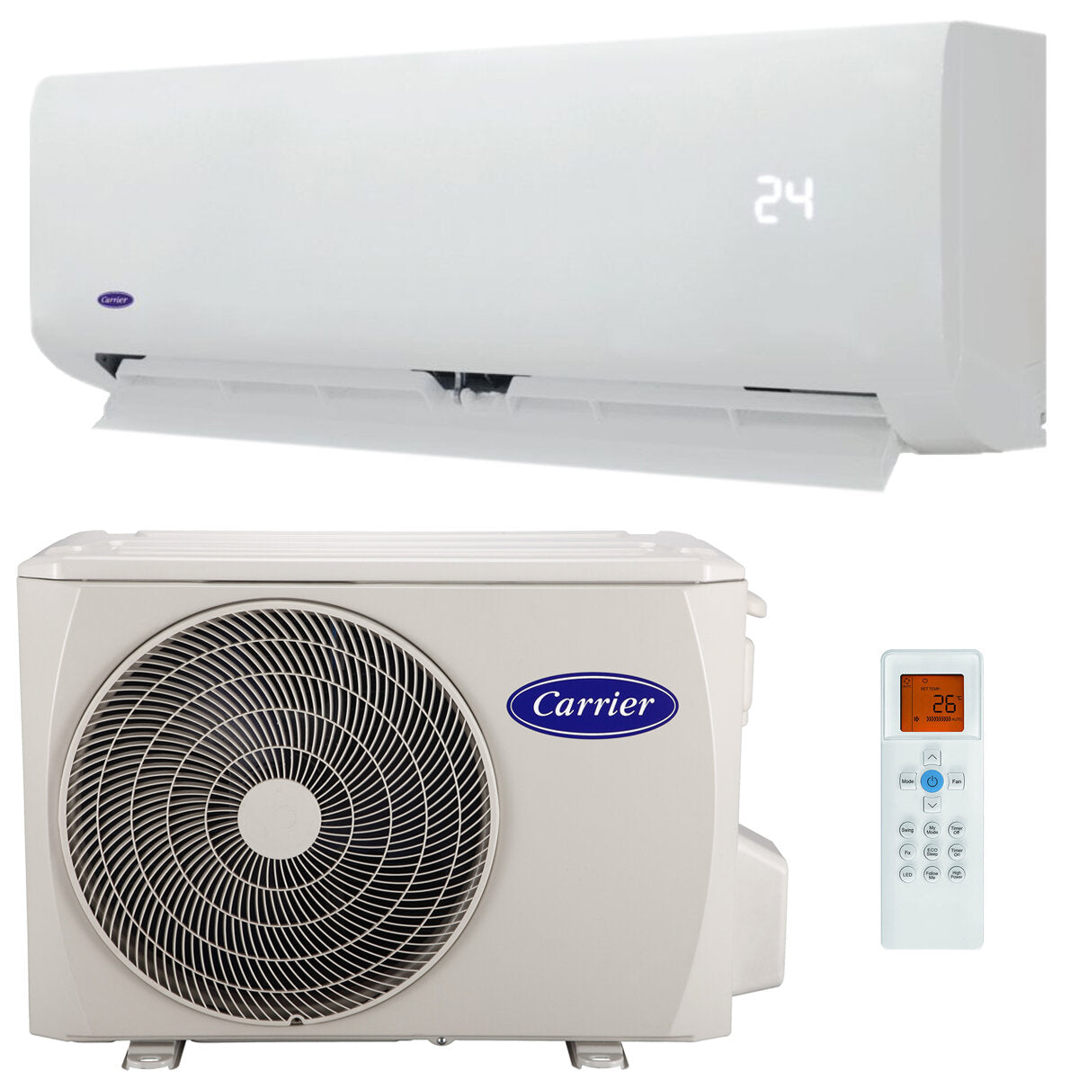 Climatiseur Carrier 42QHG/38QHG 18000 BTU R32 Inverter A++