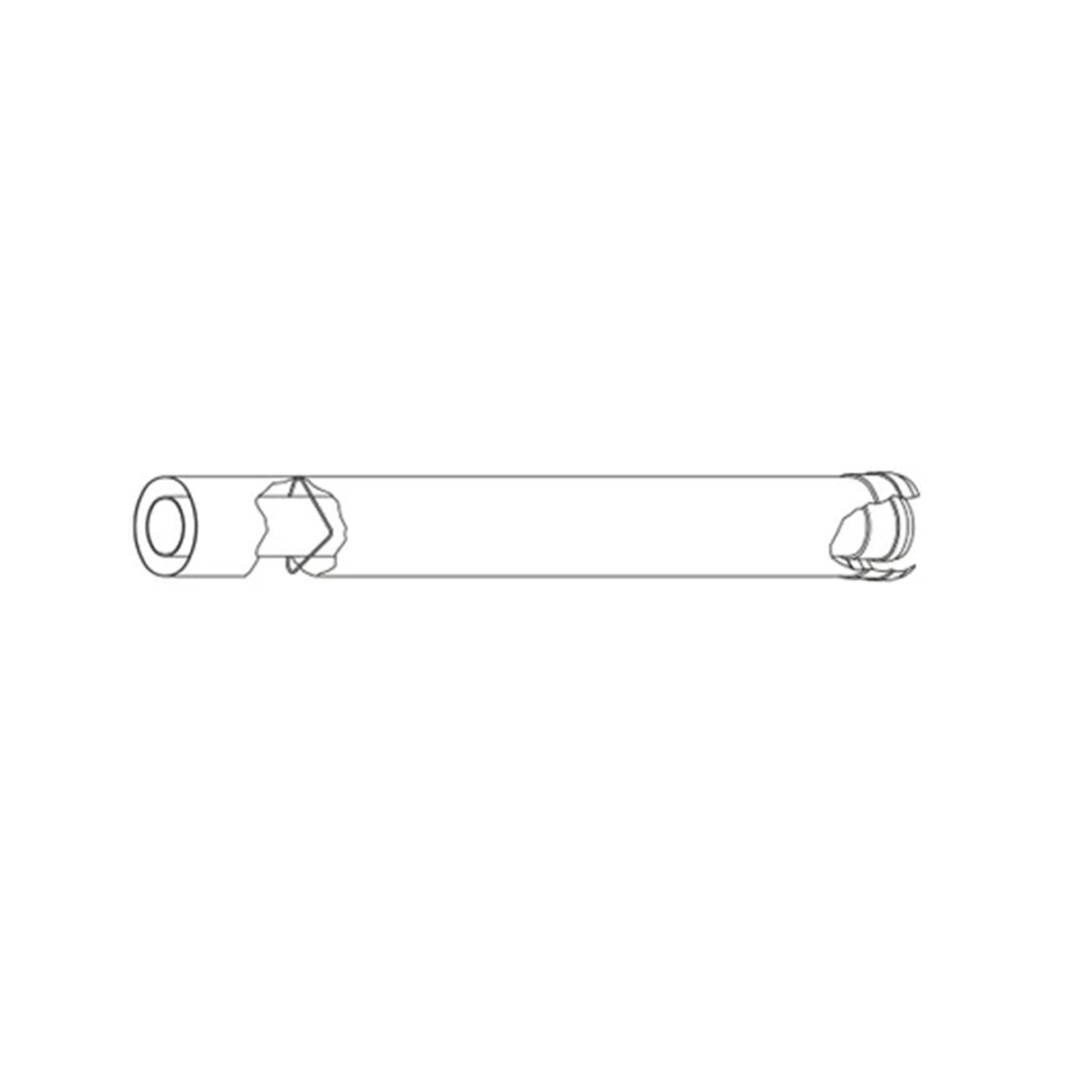Coaxial extension ø 60/100 mm for Rinnai water heaters