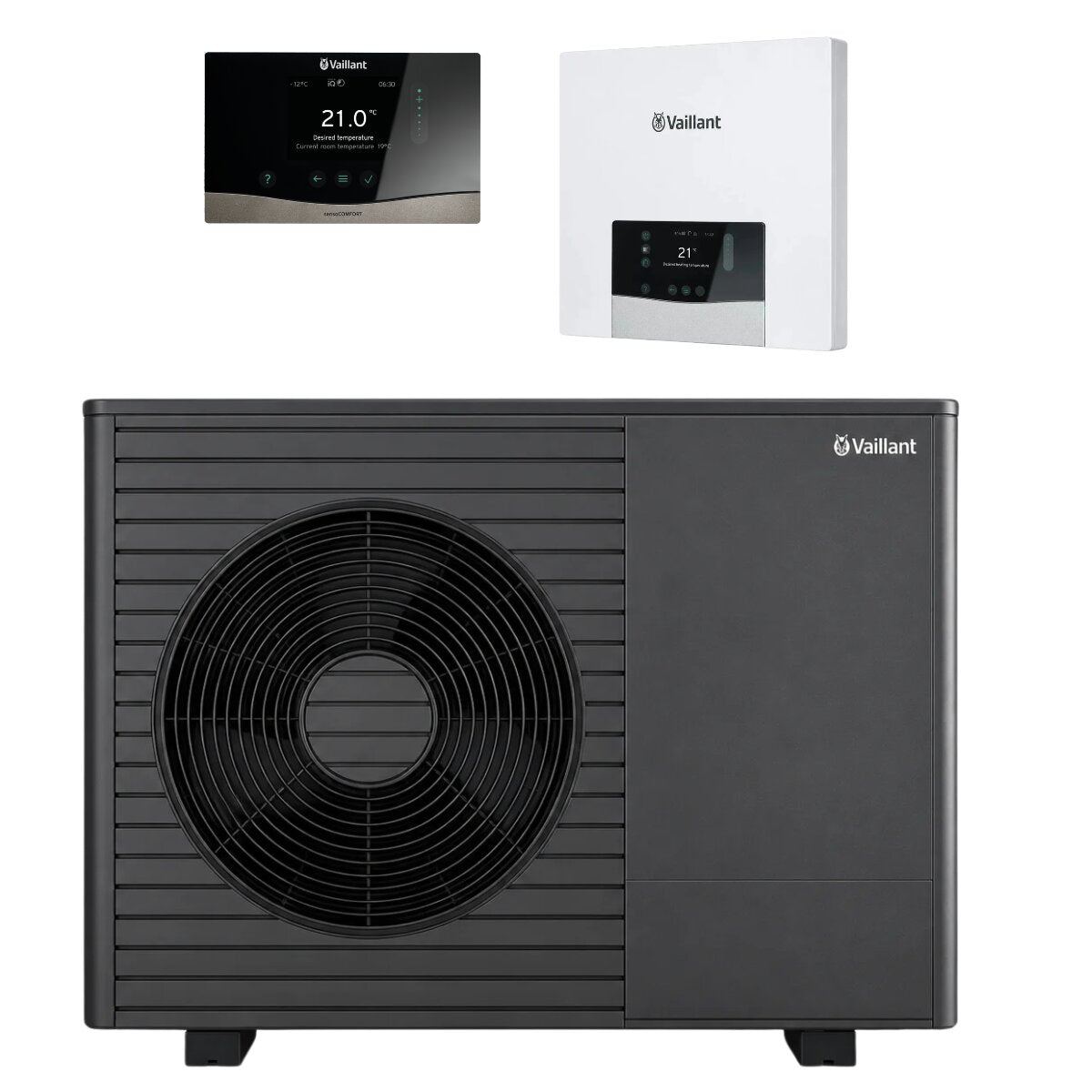Vaillant aroTHERM plus VWL 85/8.1 8 kW 230 V einphasige Monoblock-Hochtemperatur-Luft-Wasser-Wärmepumpe R290 A++