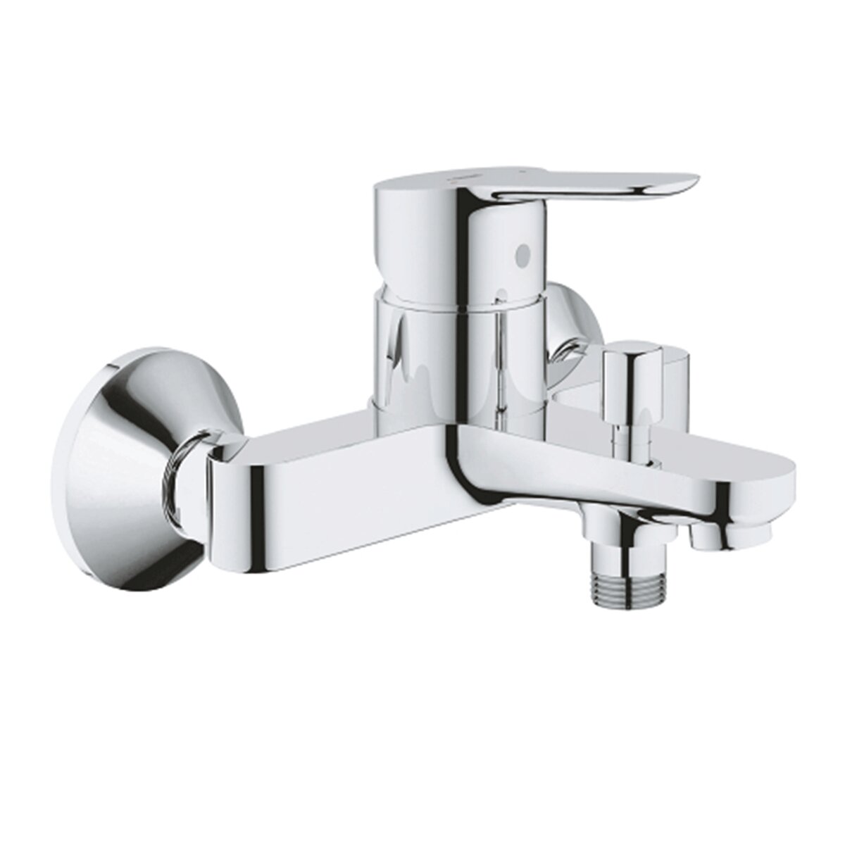 Mitigeur bain Grohe BauEdge avec inverseur monocommande