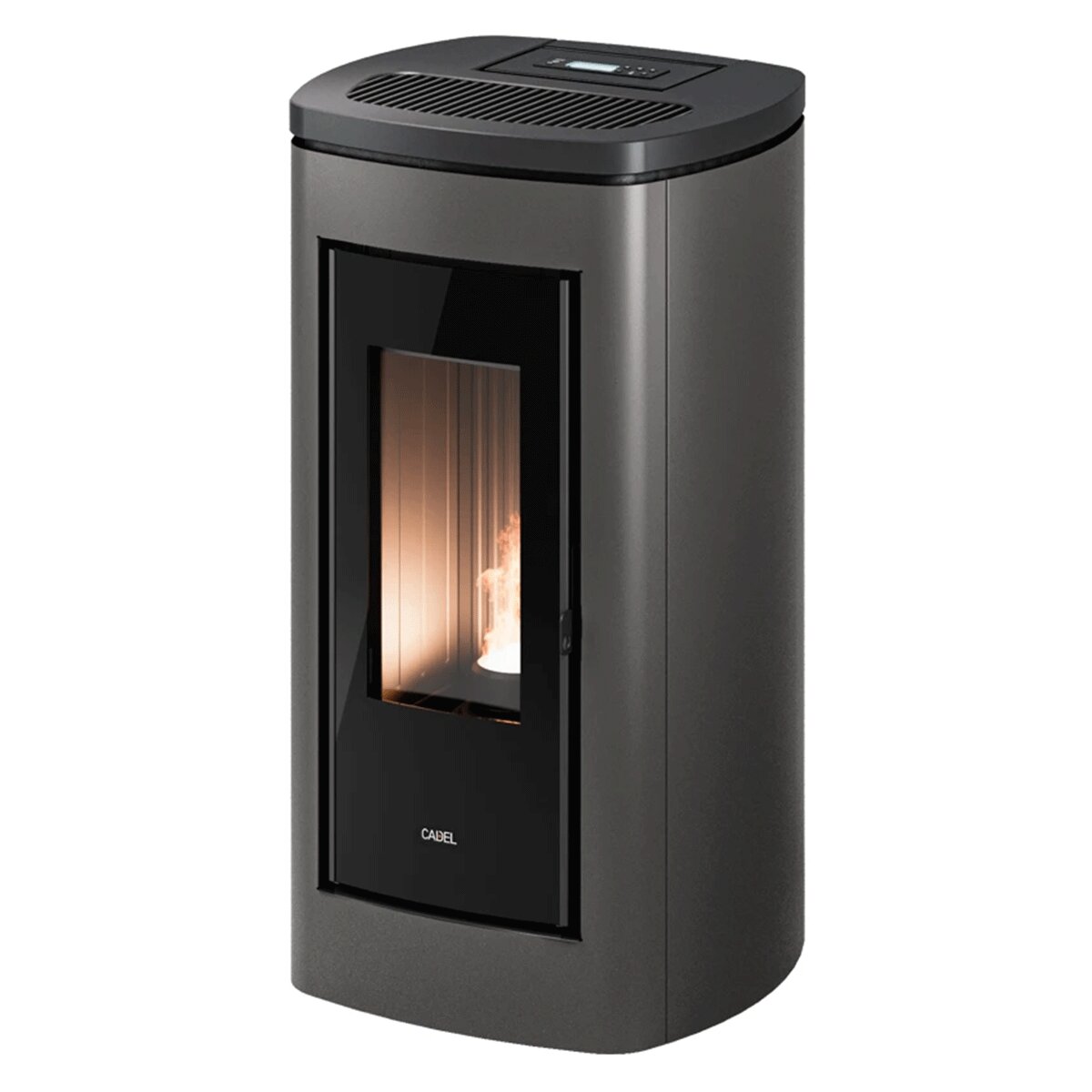 Cadel Eclipse Plus 11 Poêle à pellets air canalisé 10,5 kW WiFi Titane